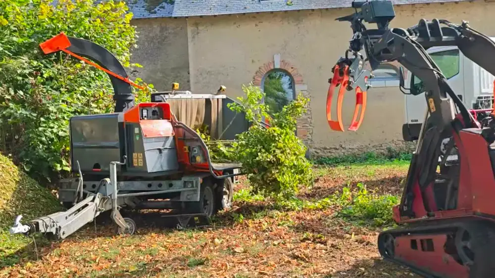 Avant le chantier, ce qu'on peut ramasser soi-même et quand appeler un élagueur, puis les engins au travail